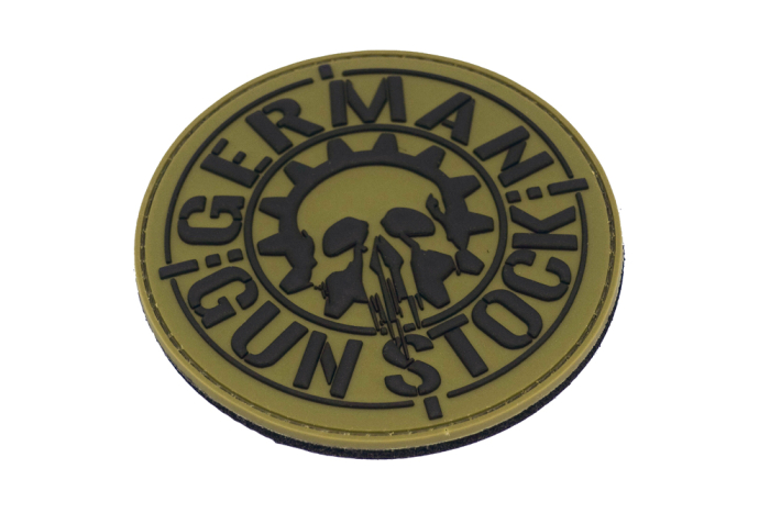 German Gun Stock - 3D Patch (Klett)